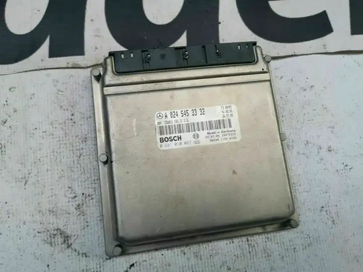 Mercedes-Benz S W220 (1998 - 2006) A0245453332 Блок управления двигателем (ЭБУ) — фото 1