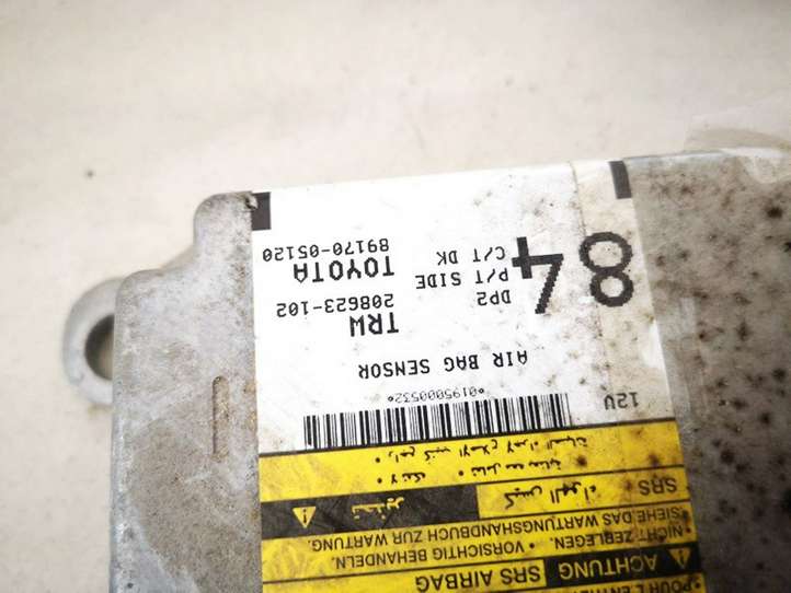 Toyota Avensis T250 (2003 - 2006)  8917005120 Блок управления надувных подушек