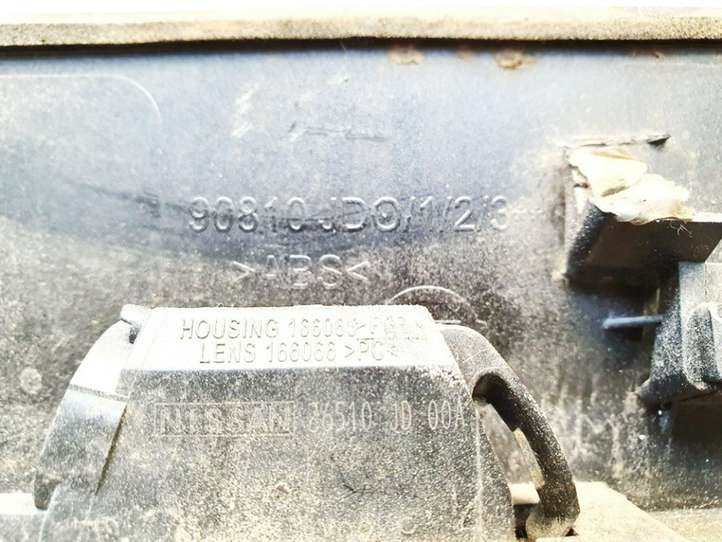 Nissan Qashqai (2006 - 2010)  90810jd0 Освещение номера