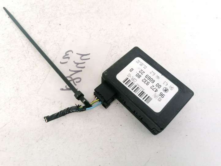 Citroen C3 (2002 - 2009)  9647293280 Датчик дождя