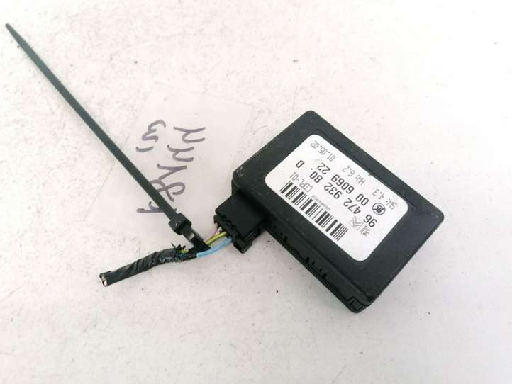 Citroen C3 (2002 - 2009)  9647293280 Датчик дождя
