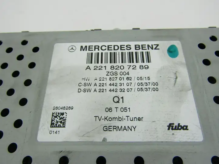Mercedes-Benz S W221 (2005 - 2013) Модуль управления видео — фото 4