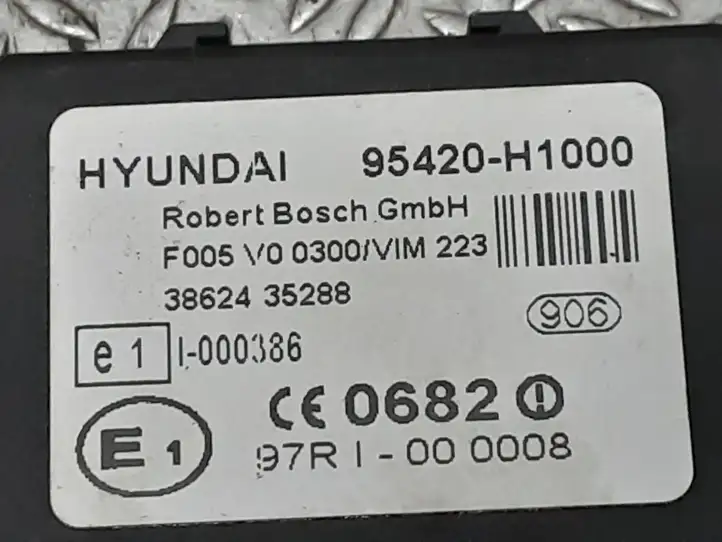 Hyundai Terracan (2004 - 2007) 95420H1000 Блок иммобилайзера — фото 2
