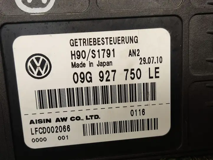 Volkswagen Jetta VI (2011 - 2018) 09G927750LE Блок управления АКПП — фото 3
