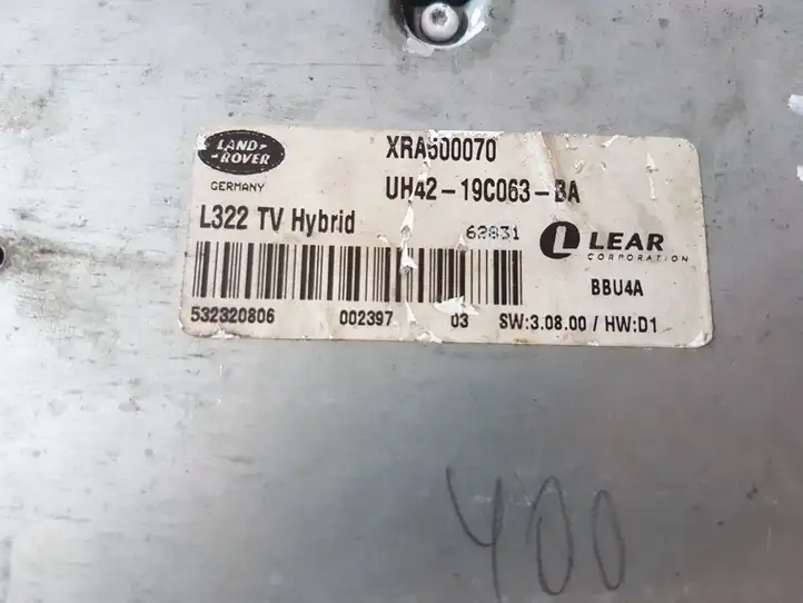 Land Rover Range Rover L322 (2005 - 2009) UH4219C063BA Модуль управления видео — фото 5