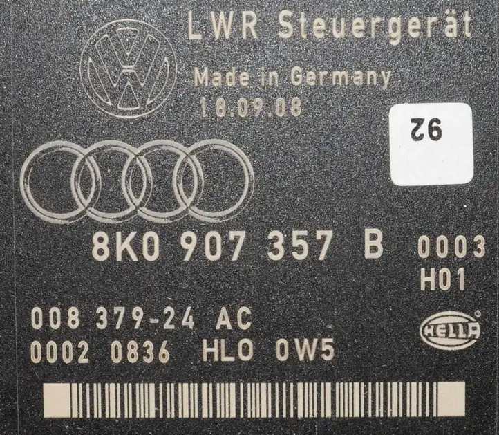 Audi A4 S4 B8 8K (2007 - 2011) 8K0907357B Блок управления светом — фото 4
