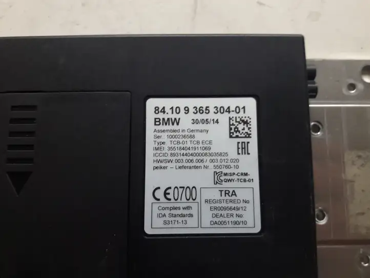 BMW 4 F32 F33 (2013 - 2017) 9365304 Bluetooth модуль — фото 2