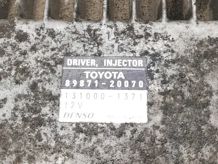 Toyota Avensis T250 (2006 - 2009) 8987120070 Блок управления впрыском — фото 2