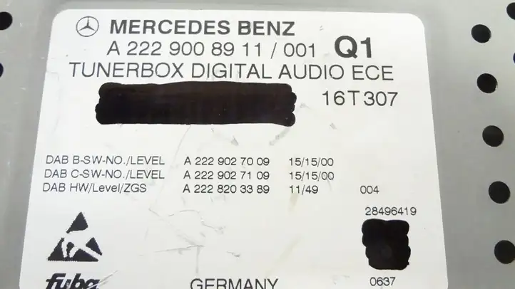 Mercedes-Benz ML W166 (2012 - 2017) Модуль голосового управления — фото 6