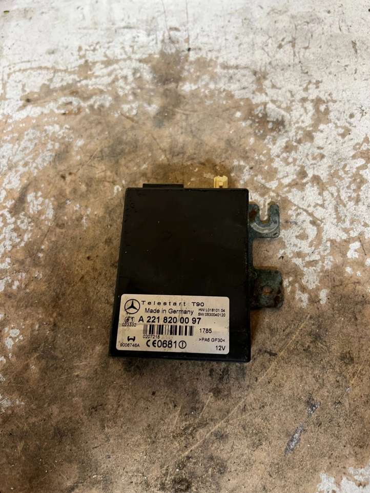 Mercedes-Benz E W211 (2002 - 2009)  A2218200097 Блок управление GSM