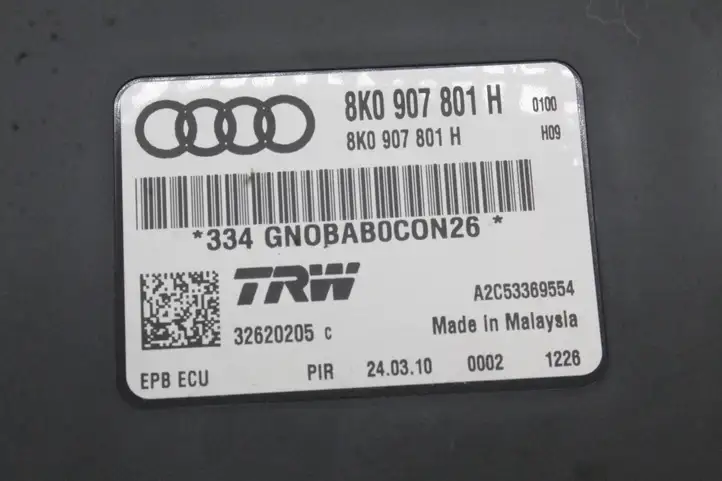 Audi A5 8T 8F (2007 - 2011) 8K0907801H Блок управления стояночным тормозом (EPB) — фото 6