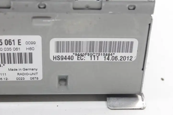 Audi A8 S8 D4 4H (2010 - 2014) 4H0035061E Модуль управления видео — фото 5