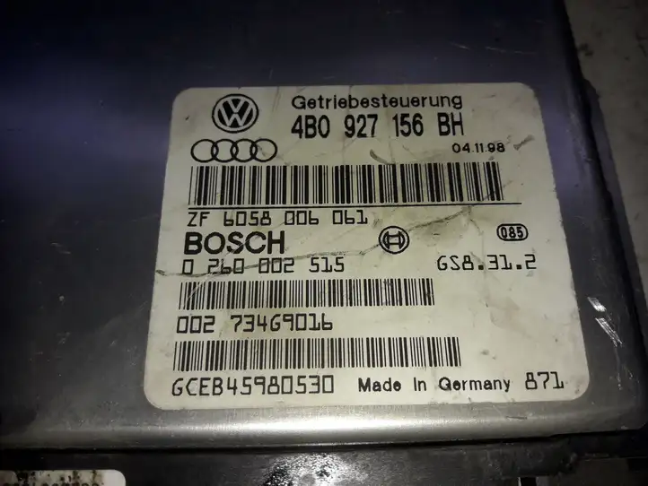 Audi A6 Allroad C5 (2000 - 2006) 4B0927156BH Блок управления АКПП — фото 2