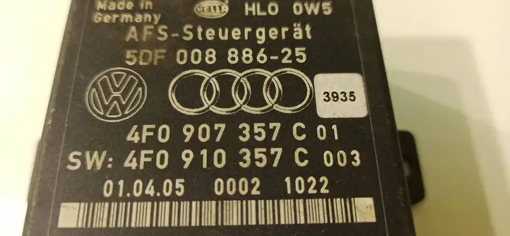 Audi A4 S4 B7 8E 8H (2004 - 2009) 4F0907357C Блок управления светом — фото 3