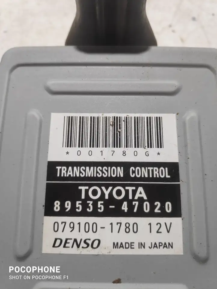 Toyota Prius (XW20) (2003 - 2009) 8953547020 Блок управления АКПП — фото 2