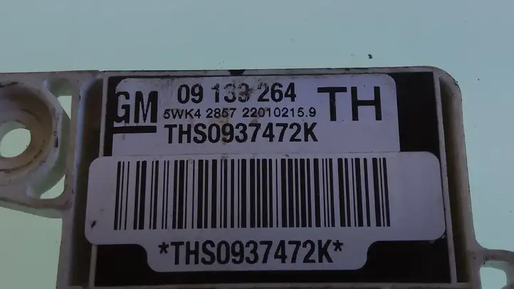 Opel Zafira (1999 - 2003)  09133264 Датчик удара надувных подушек