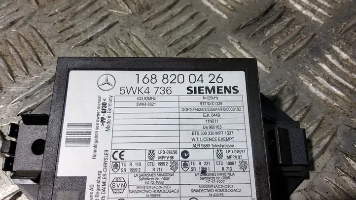 Mercedes-Benz Vaneo W414 (2001 - 2005) 1688200426 Блок иммобилайзера — фото 2