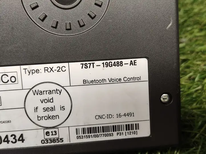 Ford Galaxy (2006 - 2010) 7S7T19G488AE Bluetooth модуль — фото 4