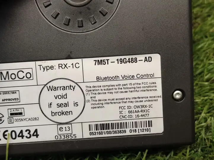 Ford Focus (2008 - 2011) 7M5T19G488AD Bluetooth модуль — фото 2