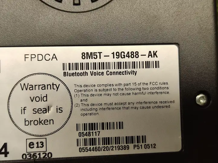 Ford S-MAX (2006 - 2010) 8M5T19G488AK Bluetooth модуль — фото 3