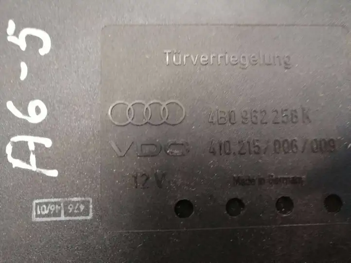 Audi A6 S6 C5 4B (2001 - 2004) 4B0962258K Модуль комфорта — фото 3