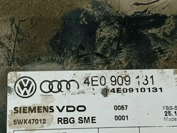 Audi A8 S8 D3 4E (2002 - 2005) 4E0909131 Модуль комфорта — фото 2