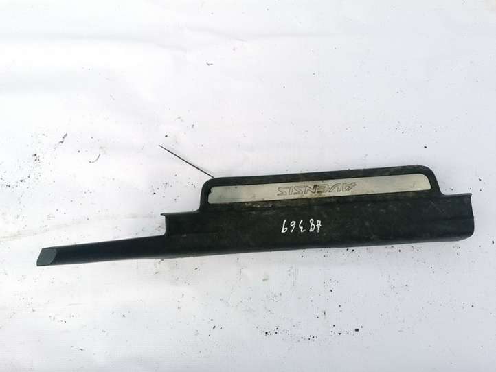 Toyota Avensis T250 (2003 - 2006)  6791805040 Отделка заднего порога (внутренняя)