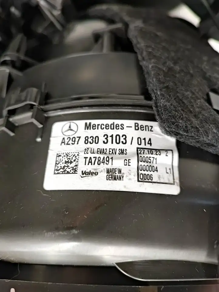 Mercedes-Benz EQE v295 (2022 - ) A2978303103 Комплект системы вентиляции салона — фото 2