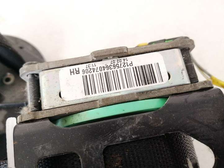 Saab 9-3 Ver2 (2003 - 2007)  p1275636 Передний ремень безопасности