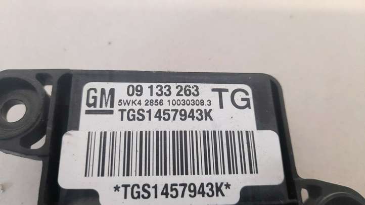 Opel Zafira (1999 - 2003)  09133263 Датчик удара надувных подушек