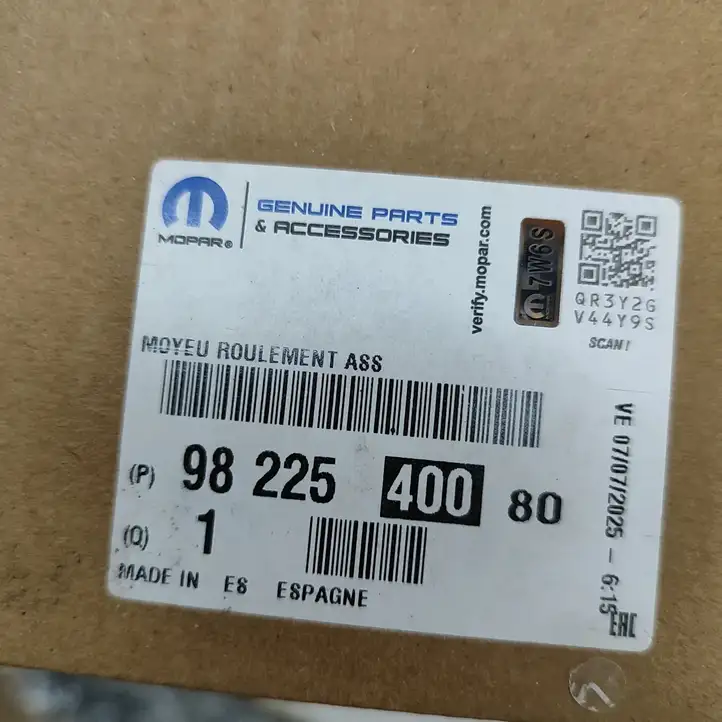 Peugeot (2019 - ) 9822540080 Подшипник колеса — фото 4