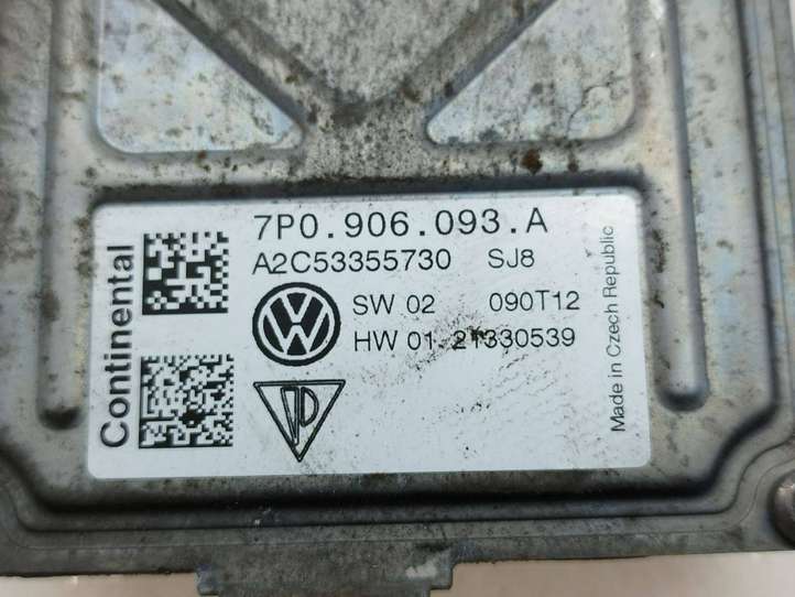 Volkswagen Touareg II (2010 - 2018)  7P0906093A Блок управления топливного насоса