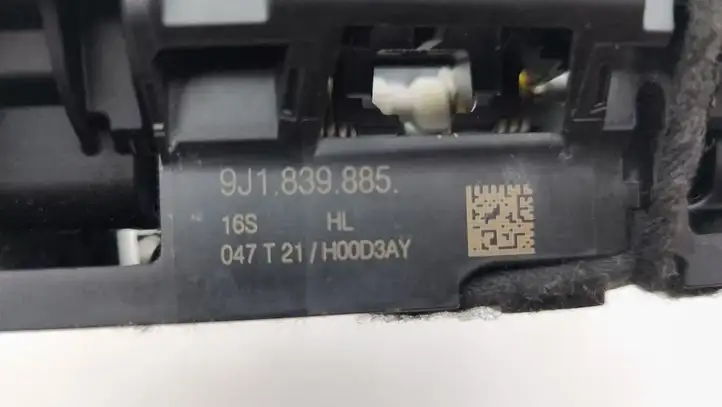Porsche Taycan 9J1 (2019 - ) 9J1839885 Наружная ручка задней двери — фото 5
