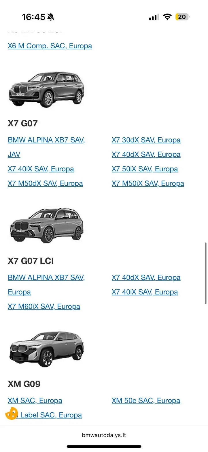 BMW X7 G07 (2018 - ) 688485211 Кронштейн двигателя — фото 3