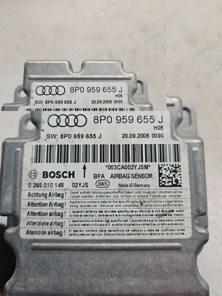 Audi A6 (2008 - 2011)  8P0959655J Блок управления надувных подушек