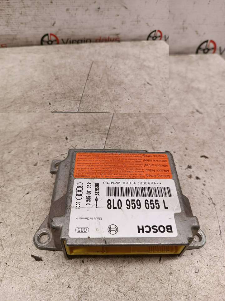 Audi A3/S3 8L (2000 - 2003)  8L0959655L Блок управления надувных подушек