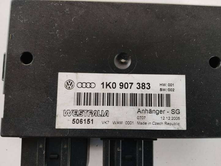 Volkswagen PASSAT B6 (2005 - 2010)  1K0907383 Блок управления крюка для прицепа