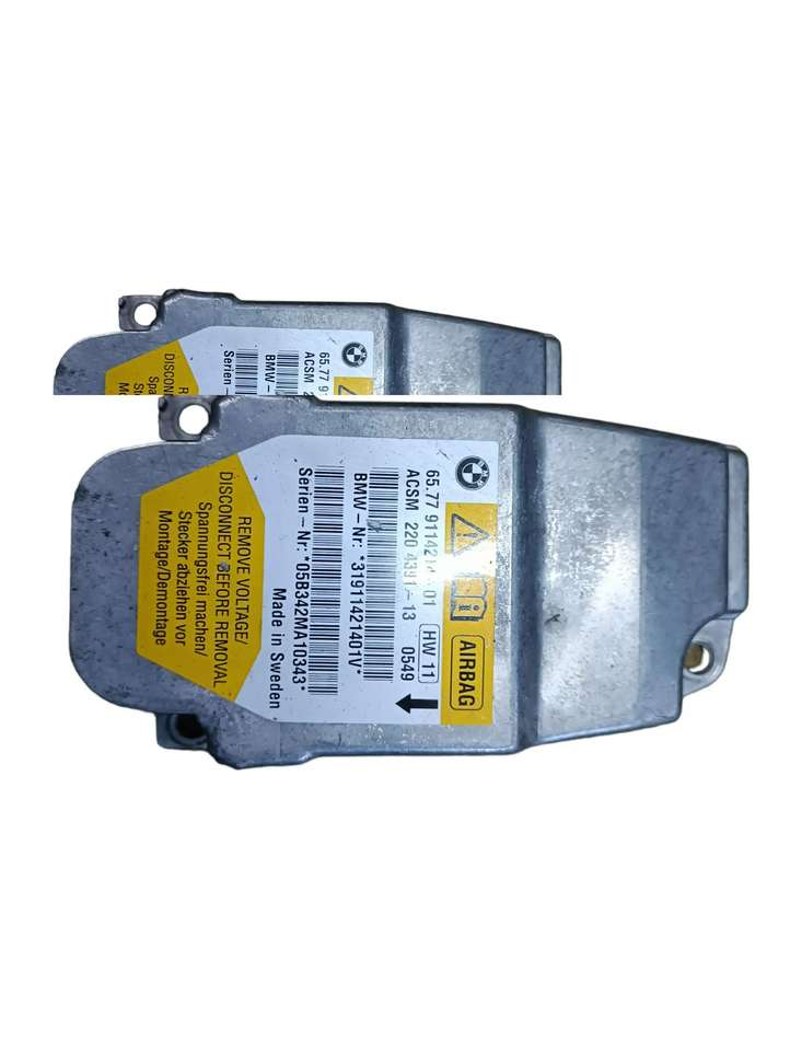 BMW 5 E60 E61 (2004 - 2010)  65779114214 Блок управления надувных подушек