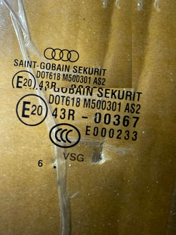 Audi A8 (2007 - 2010)   Основное стекло передних дверей (четырехдверного автомобиля)