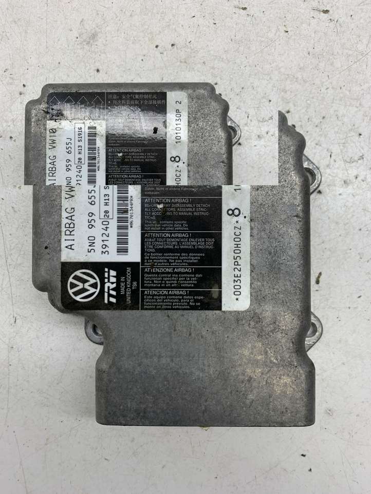 Volkswagen PASSAT B6 (2005 - 2010)  5N0959655J Блок управления надувных подушек