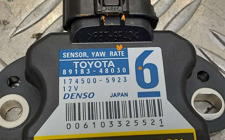 Toyota Prius+ (ZVW40) (2011 - 2018)  8918348030 Датчик ESP (системы стабильности) (датчик курсовой устойчивости))