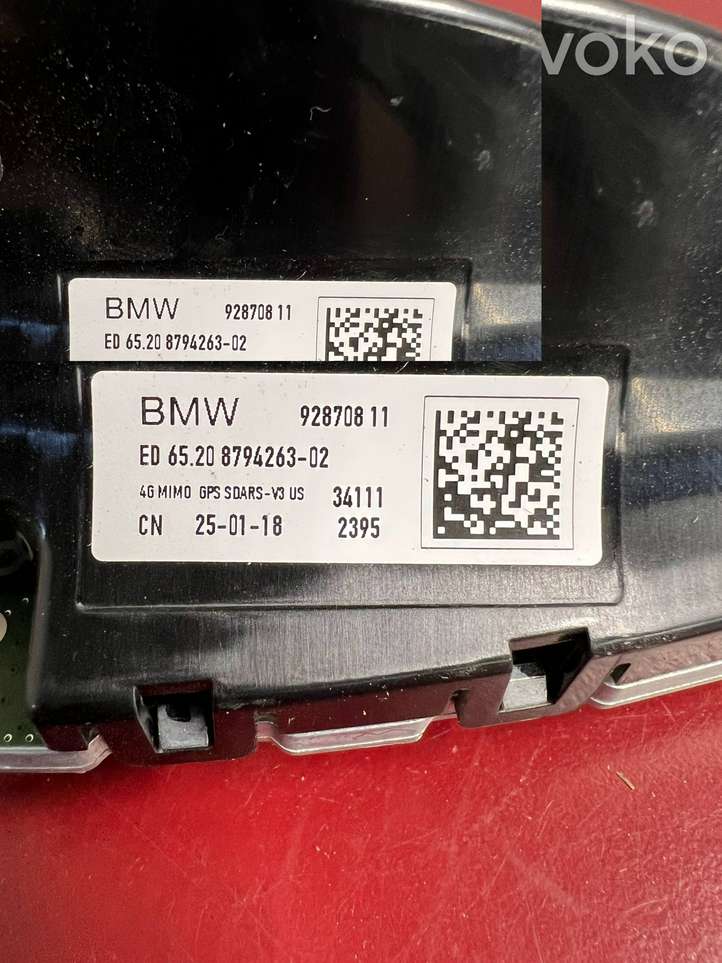 BMW X3 G01 (2018 - )  8794263 Антенна (антенна GPS)