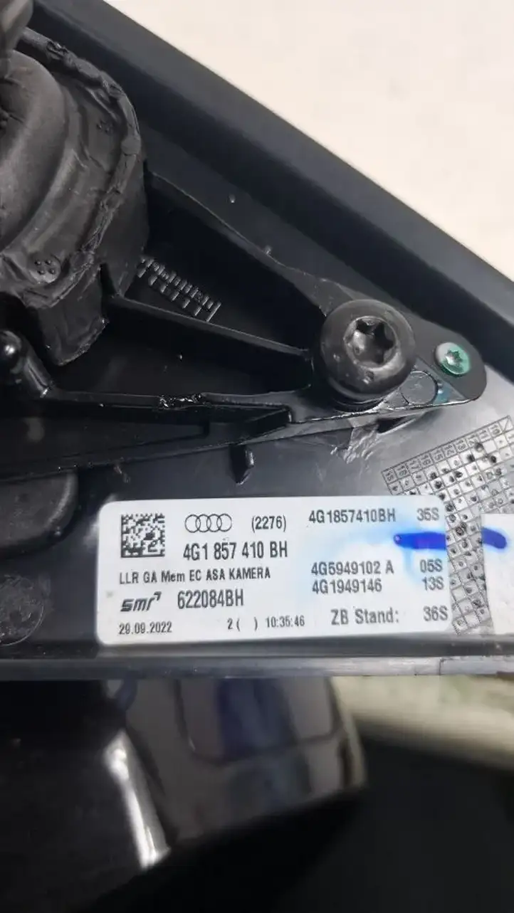Audi A6 C7 (2011 - 2014) 4G5949102A Боковое зеркало с электроприводом — фото 4