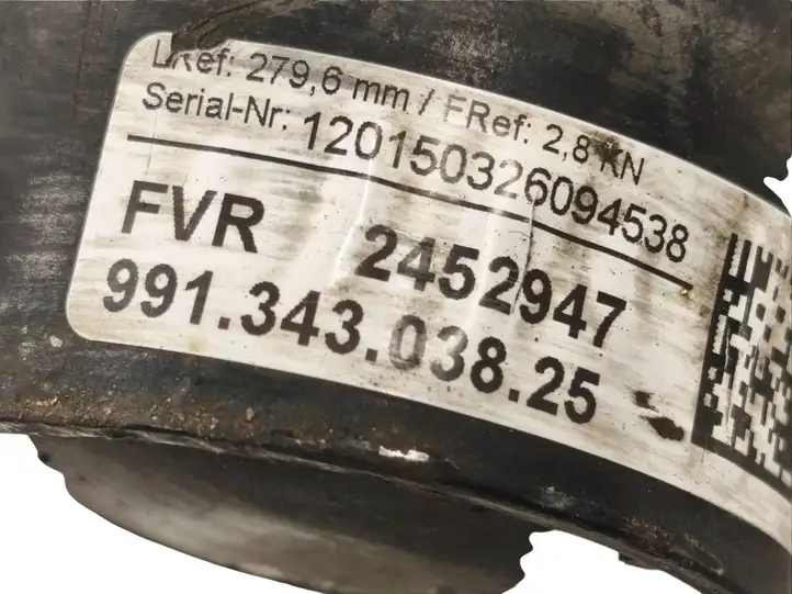 Porsche 911 991 (2011 - 2019) 99134303825 Передняя стойка амортизатора — фото 3