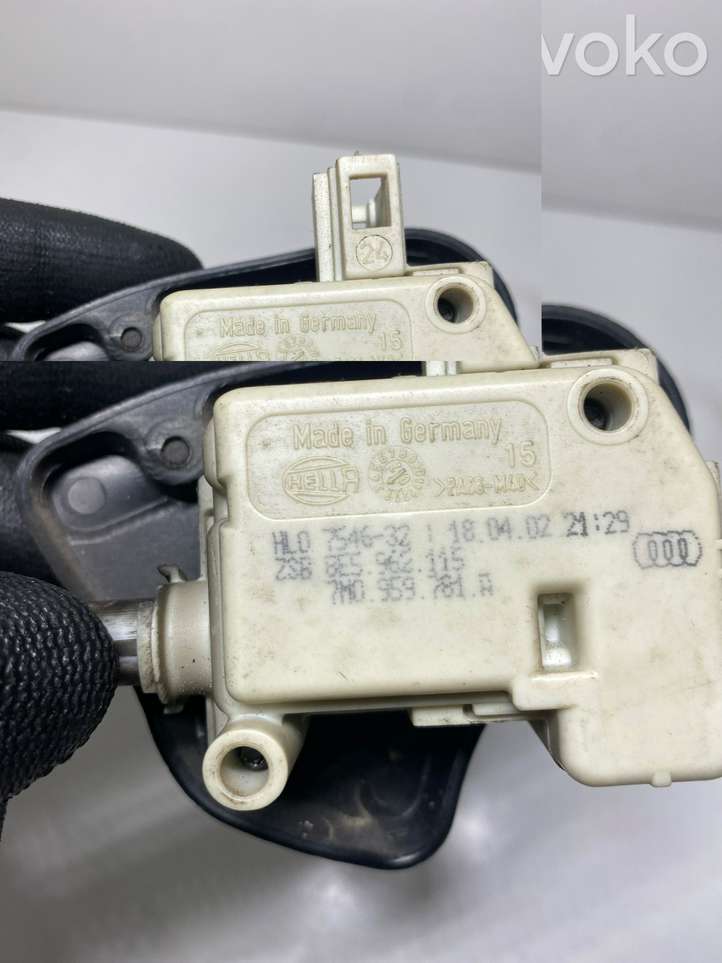 Audi A4 (2000 - 2006)  7M0959781A Привод замка задней двери