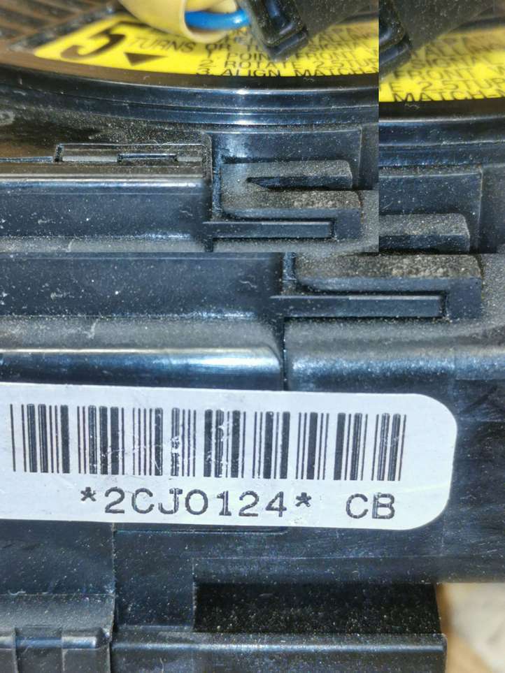 Toyota Avensis T250 (2003 - 2006)  2CJ0124CB Полоса надувных подушек (кольцо srs)