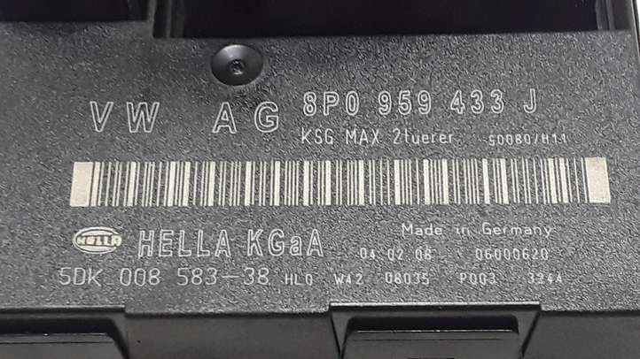 Audi A3/S3 8P (2004 - 2008)  8P0959433J Mодуль kомфортa