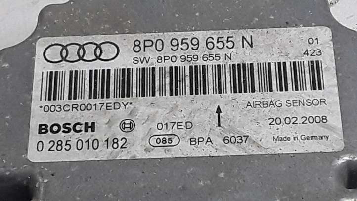 Audi A3/S3 8P (2004 - 2008)  8P0959655N Блок управления надувных подушек