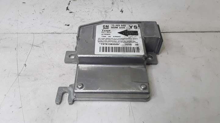 Opel Meriva (2002 - 2006)  13203620 Блок управления надувных подушек