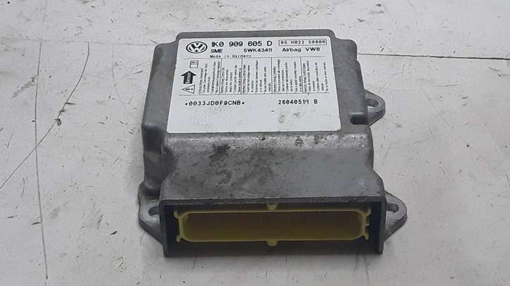 Seat Altea (2004 - 2009)  1K0909605D Блок управления надувных подушек